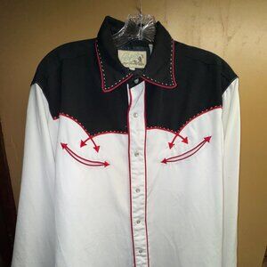 Vintage Men's Large Roper Western Shirt
